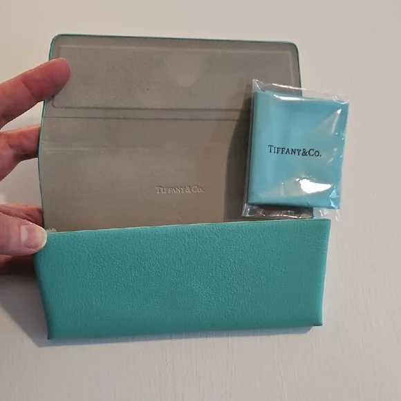 Tiffany & Co. Turquoise Eyeglass Case - Picture 3 of 4